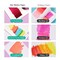 A5 Marker Paper Sketchbook Bleedproof Alcohol Markers Pad 60pages (30sheets)